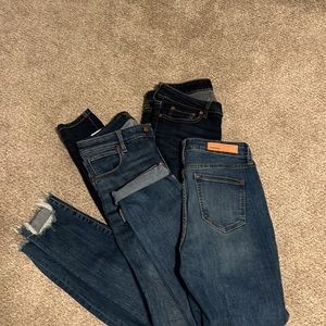 size 27/4 jeans-Abercrombie & Goodthreads (2 pairs)